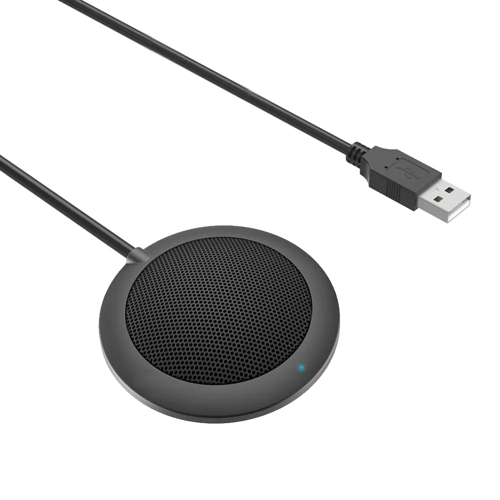 USB Omnidirectional Microphone for Gaming and Meetings