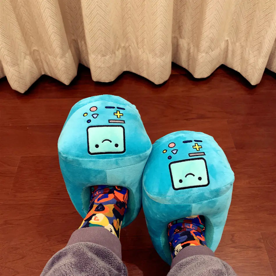 Adventure Time Finn and Jake Plush Slippers for Kids