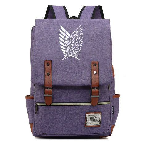 Attack on Titan Anime Backpack for Students, Unisex - My Anime Haven