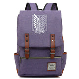 Attack on Titan Anime Backpack for Students, Unisex - My Anime Haven