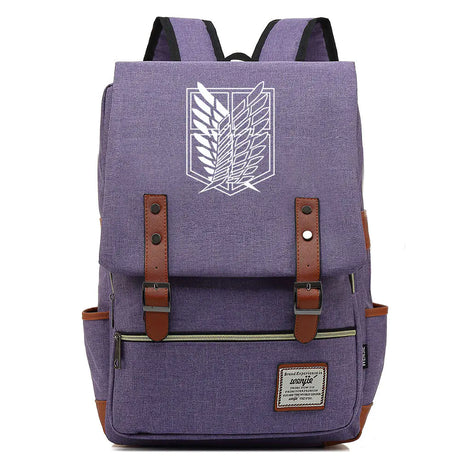 Attack on Titan Anime Backpack for Students, Unisex - My Anime Haven