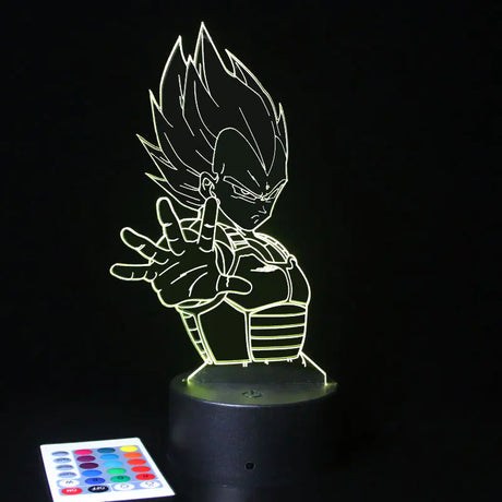 3D Dragon Ball Night Light, LED Table Lamp - My Anime Haven