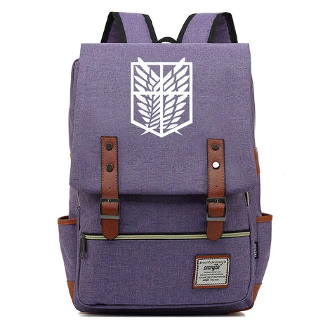 Attack on Titan Anime Backpack for Students, Unisex - My Anime Haven