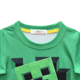 Minecraft Kids' Pajama Set - Long Sleeve & Short Sleeve