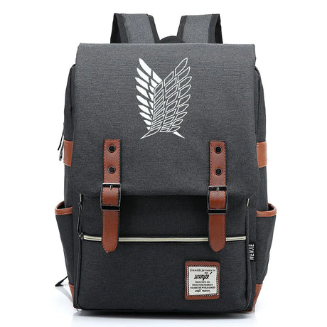 Attack on Titan Anime Backpack for Students, Unisex - My Anime Haven