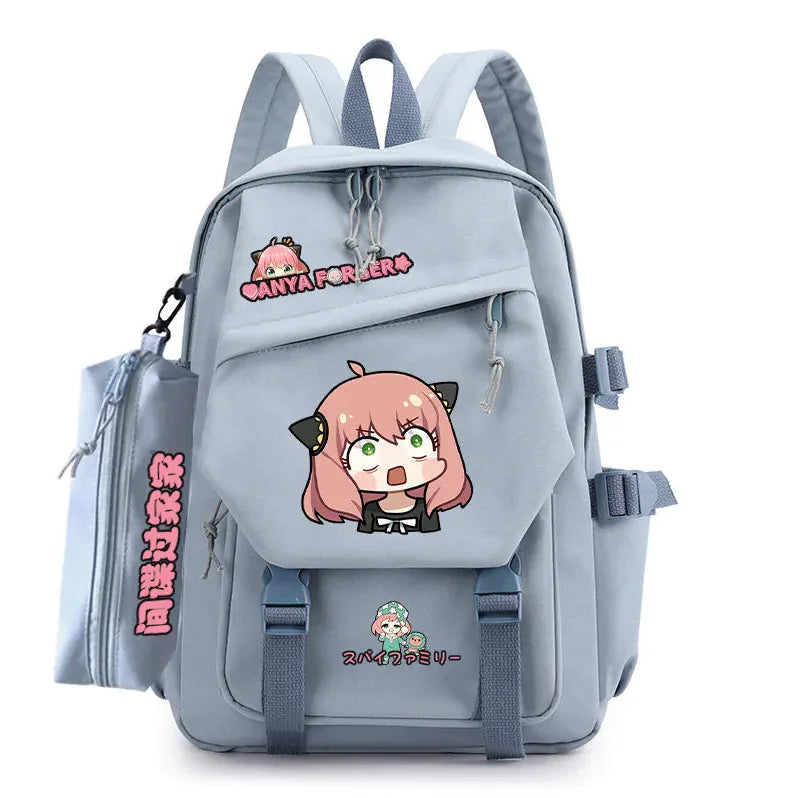 Anya Forger Spy Family Backpack (Dual Shoulder Straps)