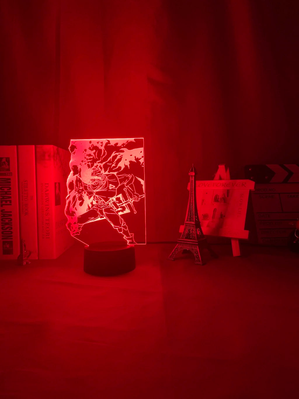 3D Lamp Anime Black Clover Asta Light - My Anime Haven