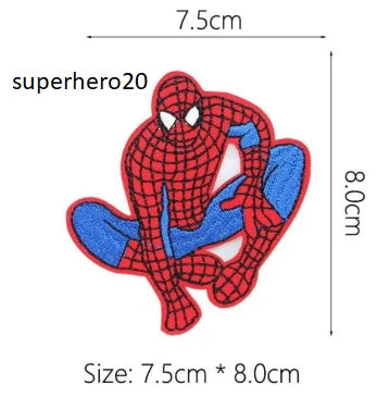DC & Marvel Embroidered Heat Patches - My Anime Haven