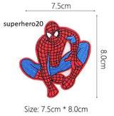 DC & Marvel Embroidered Heat Patches