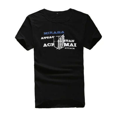 Attack on Titan Short Sleeve Cotton T-Shirt - My Anime Haven