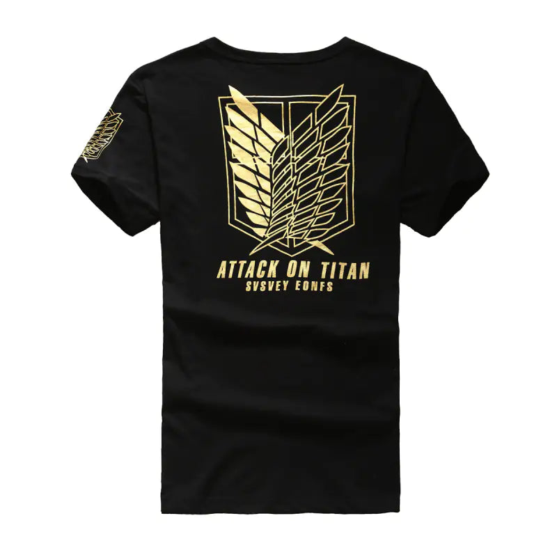 Attack on Titan Short Sleeve Cotton T-Shirt - My Anime Haven
