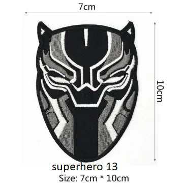 DC & Marvel Embroidered Heat Patches - My Anime Haven