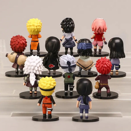 12pcs/set Naruto Anime Shippuden PVC Figures Toys - My Anime Haven
