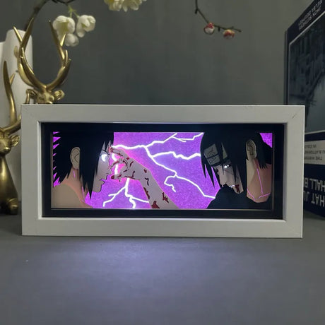 3D Anime LED Light Box: Naruto Figures Lamp - My Anime Haven