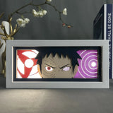 3D Anime LED Light Box: Naruto Figures Lamp