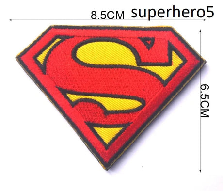 DC & Marvel Embroidered Heat Patches - My Anime Haven