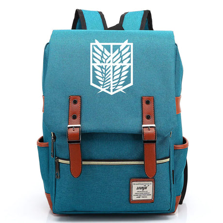 Attack on Titan Anime Backpack for Students, Unisex - My Anime Haven