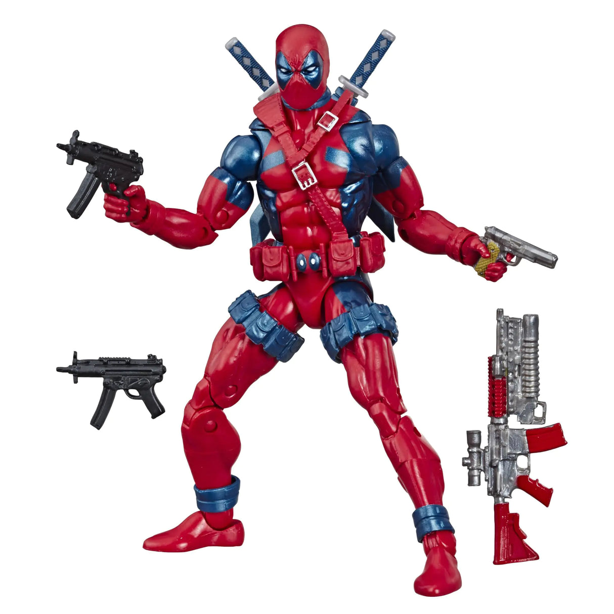 Marvel Legends Series Deadpool Marvel Comics Uncanny X-Men X-Force Retro Collectible 6 Inch Action Figure for Adults Ages 14 and Up