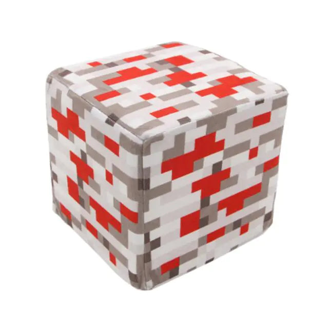 Minecraft TNT Block Plush Stool Toy and Pillow
