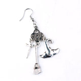 Vintage Harry Potter Punk Magic Earrings with Stars