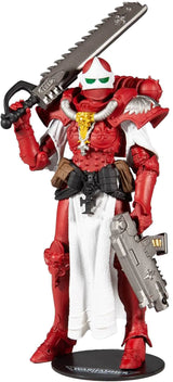 McFarlane Toys Warhammer 40000 Adepta Sororitas Battle Sister (The Order of The Bloody Rose) 7" Action Figure
