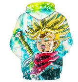 3D Hoodie with Dragon Ball Print - My Anime Haven