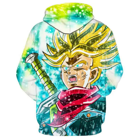 3D Hoodie with Dragon Ball Print - My Anime Haven