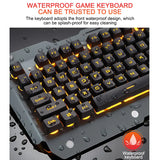 RGB Backlit Mechanical Gaming Keyboard for Cafes