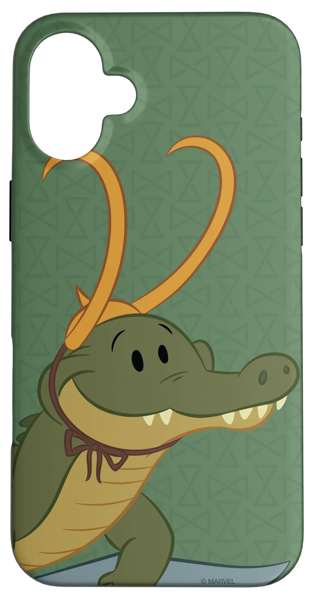 iPhone 16 Plus Marvel Loki Illustrated Alligator Loki Case