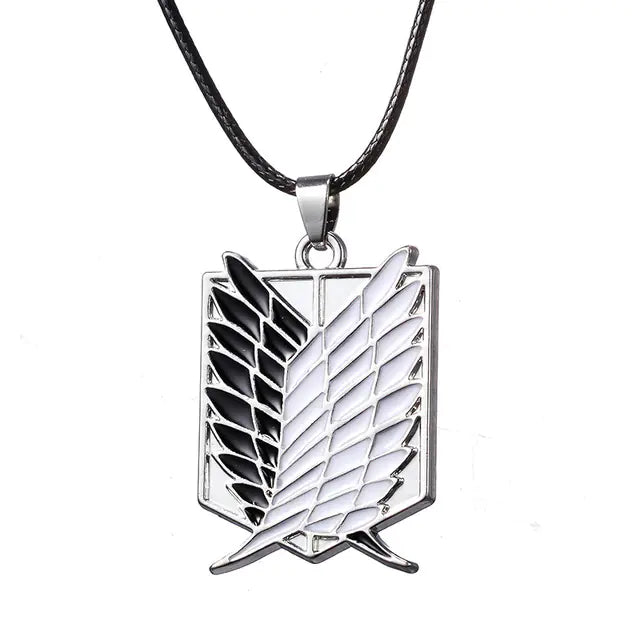 Attack on Titan Wings Necklace for Couples Gift - My Anime Haven