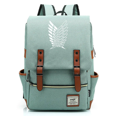 Attack on Titan Anime Backpack for Students, Unisex - My Anime Haven