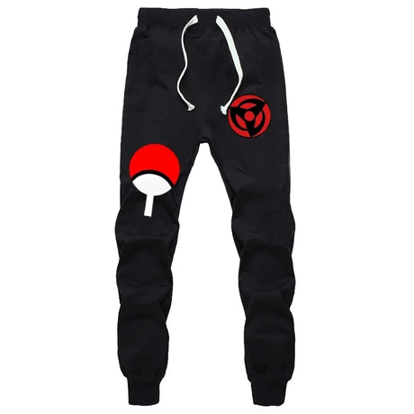 Uchiha Sharingan Naruto Sweatpants - My Anime Haven