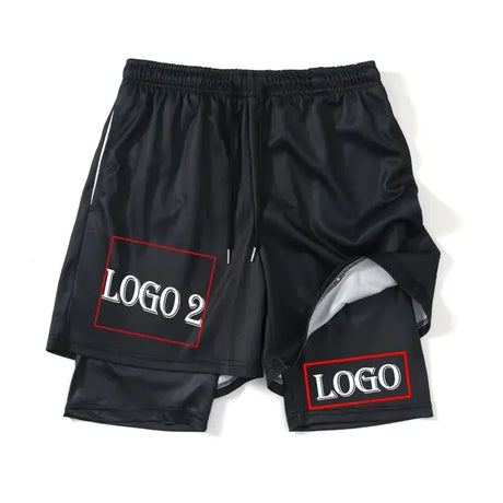 Anime Attack on Titan Gym Shorts Black - My Anime Haven
