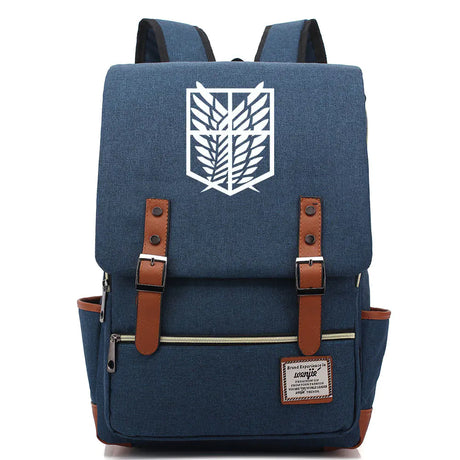 Attack on Titan Anime Backpack for Students, Unisex - My Anime Haven