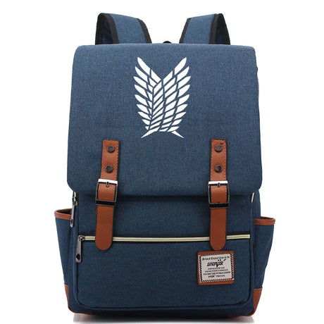 Attack on Titan Anime Backpack for Students, Unisex - My Anime Haven