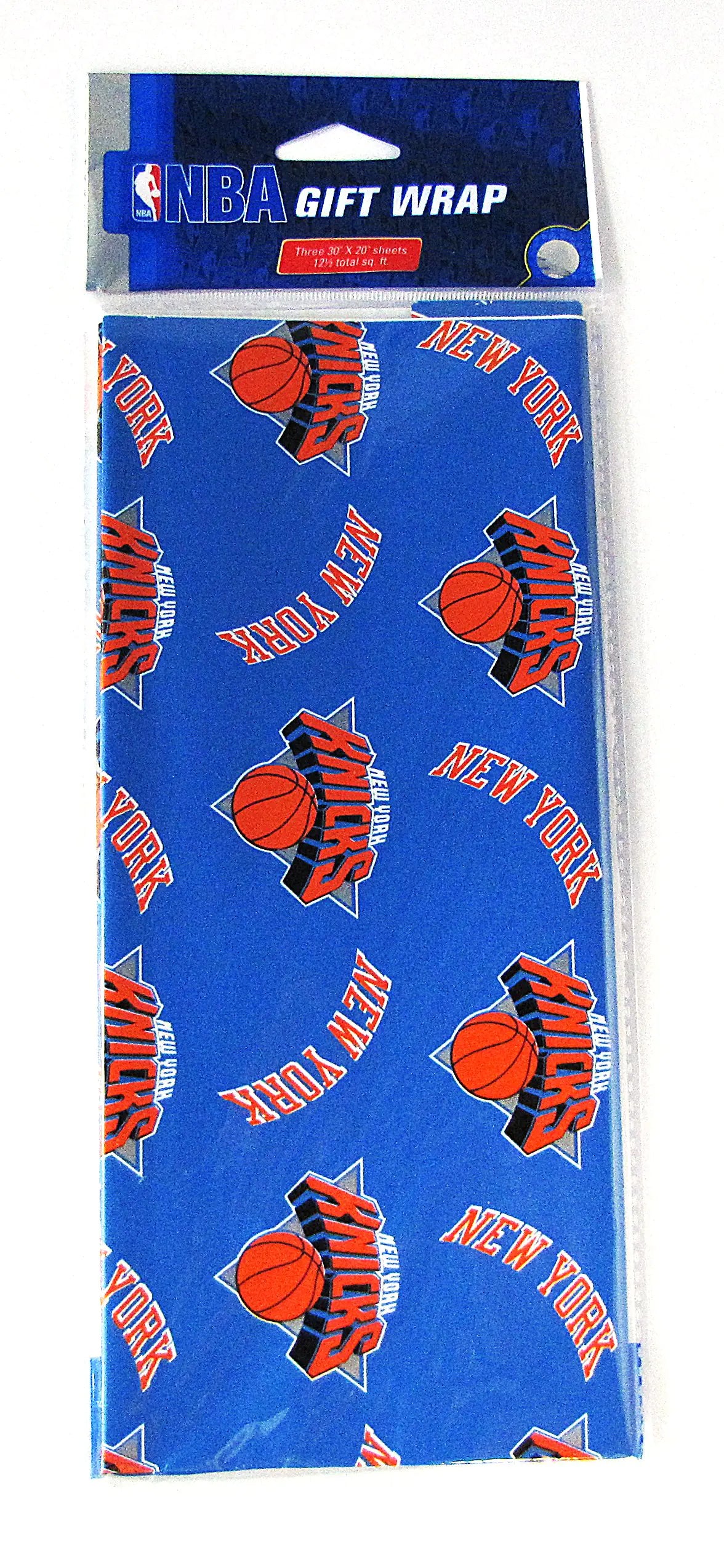 NBA New York Knicks Wrapping Paper