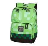 Minecraft Game Merchandise - Emerald Diamond Backpack