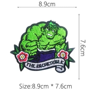 DC & Marvel Embroidered Heat Patches - My Anime Haven