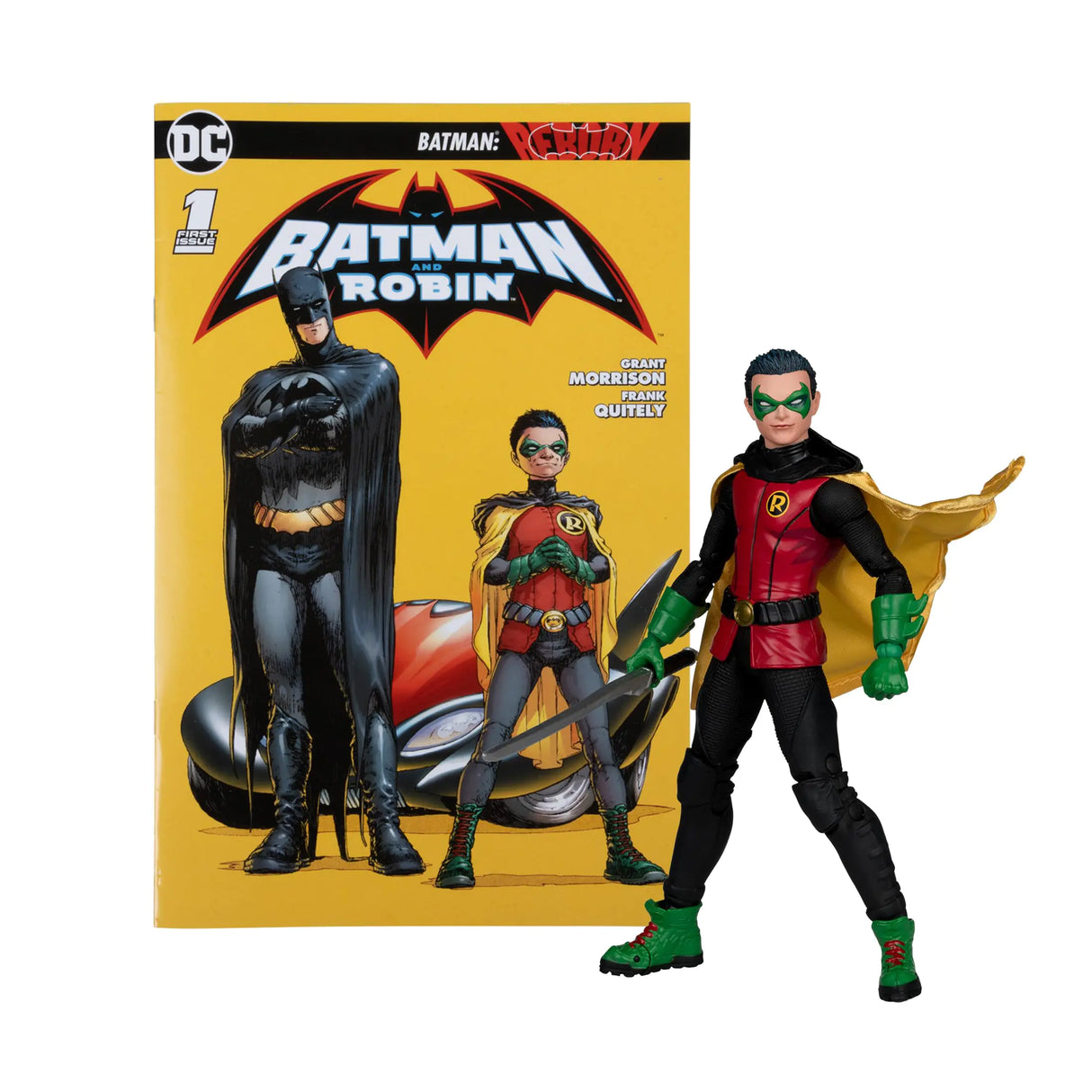 DC Direct Page Punchers Robin (Batman: Reborn) 7in Figure with Comic McFarlane Toys