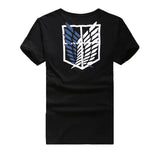 Attack on Titan Short Sleeve Cotton T-Shirt - My Anime Haven