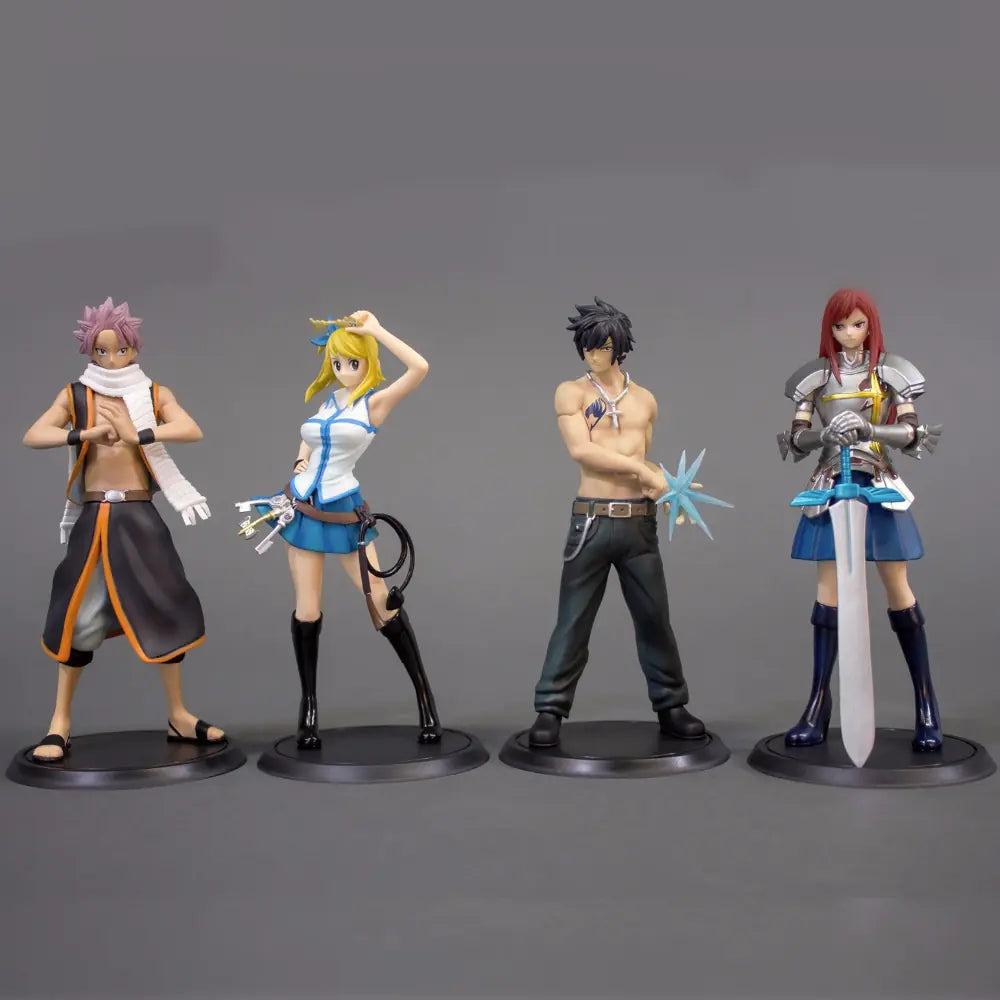 TSUME Fairy Tail SC Series Lucy, Gray, Erza & Natsu Figures - My Anime Haven