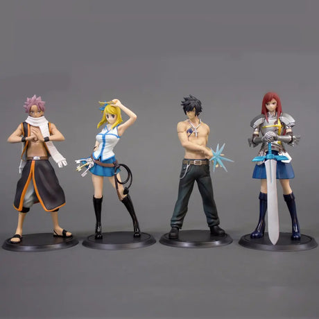 TSUME Fairy Tail SC Series Lucy, Gray, Erza & Natsu Figures - My Anime Haven