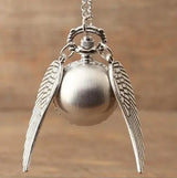 Harry Potter Golden Snitch Pocket Watch Necklace
