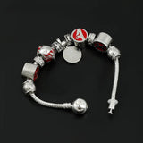 Marvel Superhero Spiderman Charm Bracelet