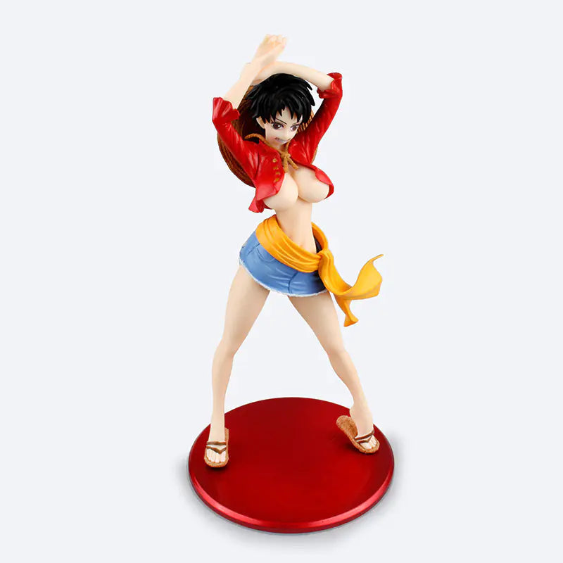 "One Piece Gender Swap Female Luffy Figure Model"