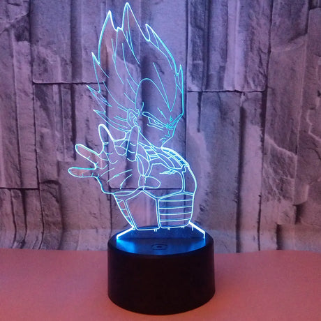 3D Dragon Ball Night Light, LED Table Lamp - My Anime Haven