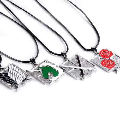 Attack on Titan Wings of Freedom Key Necklace (Multiple) - My Anime Haven