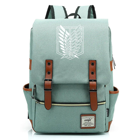 Attack on Titan Anime Backpack for Students, Unisex - My Anime Haven