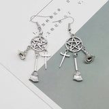 Vintage Harry Potter Punk Magic Earrings with Stars