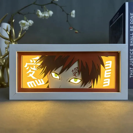 3D Anime LED Light Box: Naruto Figures Lamp - My Anime Haven